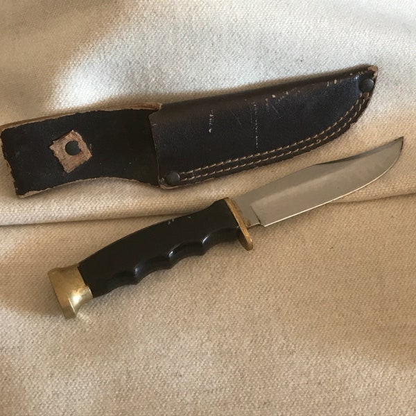 Vintage Muela Bowie Molibendo vanadi Wood handle Hunting Knife