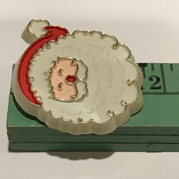 Vintage Christmas Holiday Hallmark Santa Claus Br… - image 3