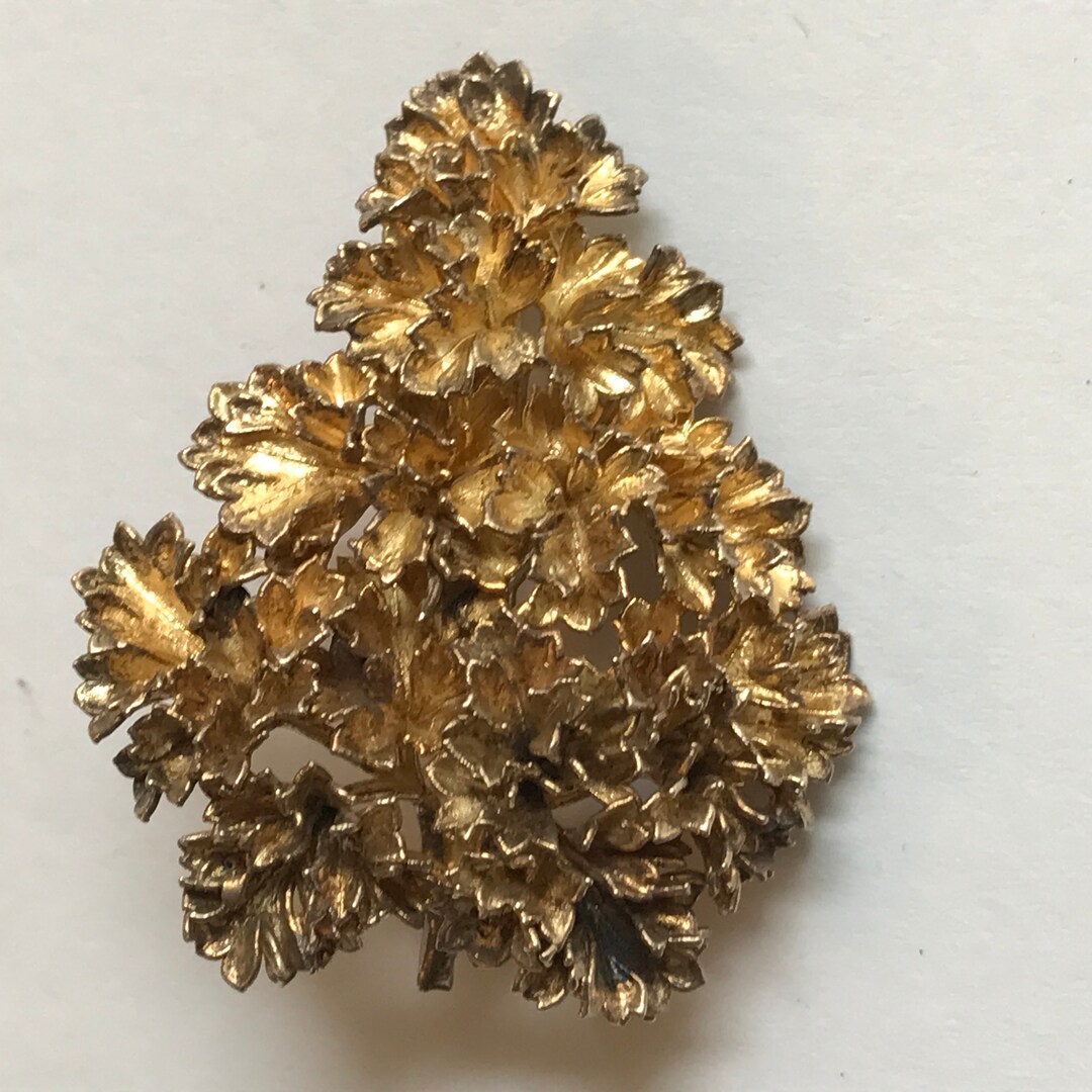 FLORA DANICA EGGERT フローラダニカヴィンテージリーフブローチ