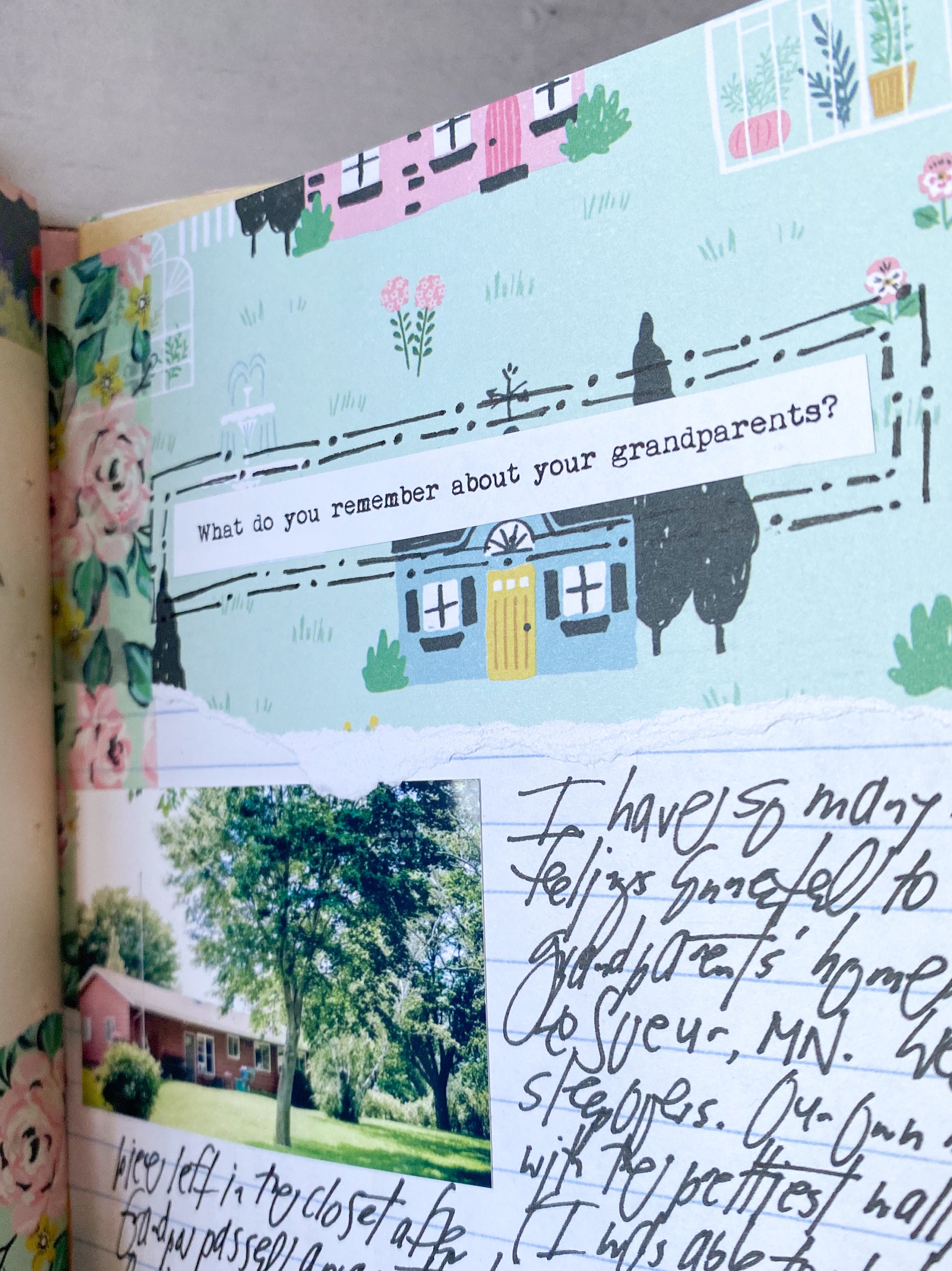 80 Cut & Paste Journal Prompts Printable - Etsy