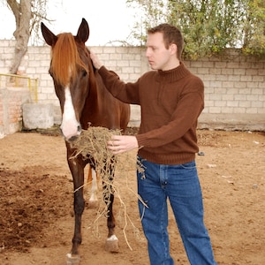 TROYER Alpaca Sweater - Available in GREY and BROWN