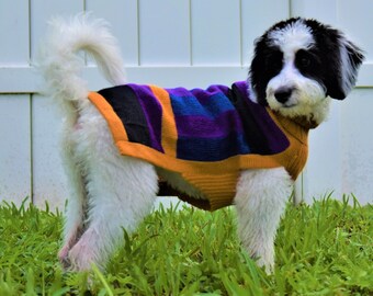 Dog Sweater  - "Violet" made of Alpaca Wool