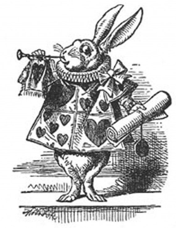 Alice in Wonderland Rocking Horsefly DIGITAL Counted Cross Stitch Pattern Chart