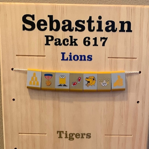 Cub Scout Belt Loop Display elos Belt Loop and Pin Etsy