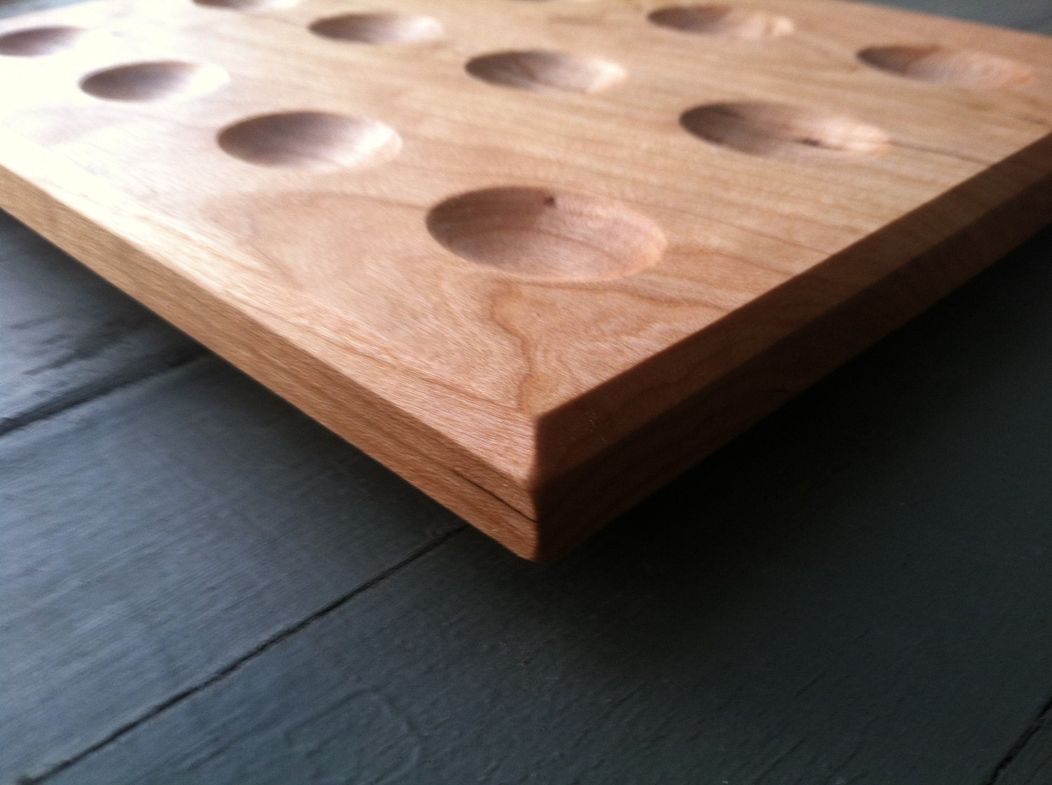 Wood Deviled Egg Tray Egg Platter Deviled Egg Holder Etsy