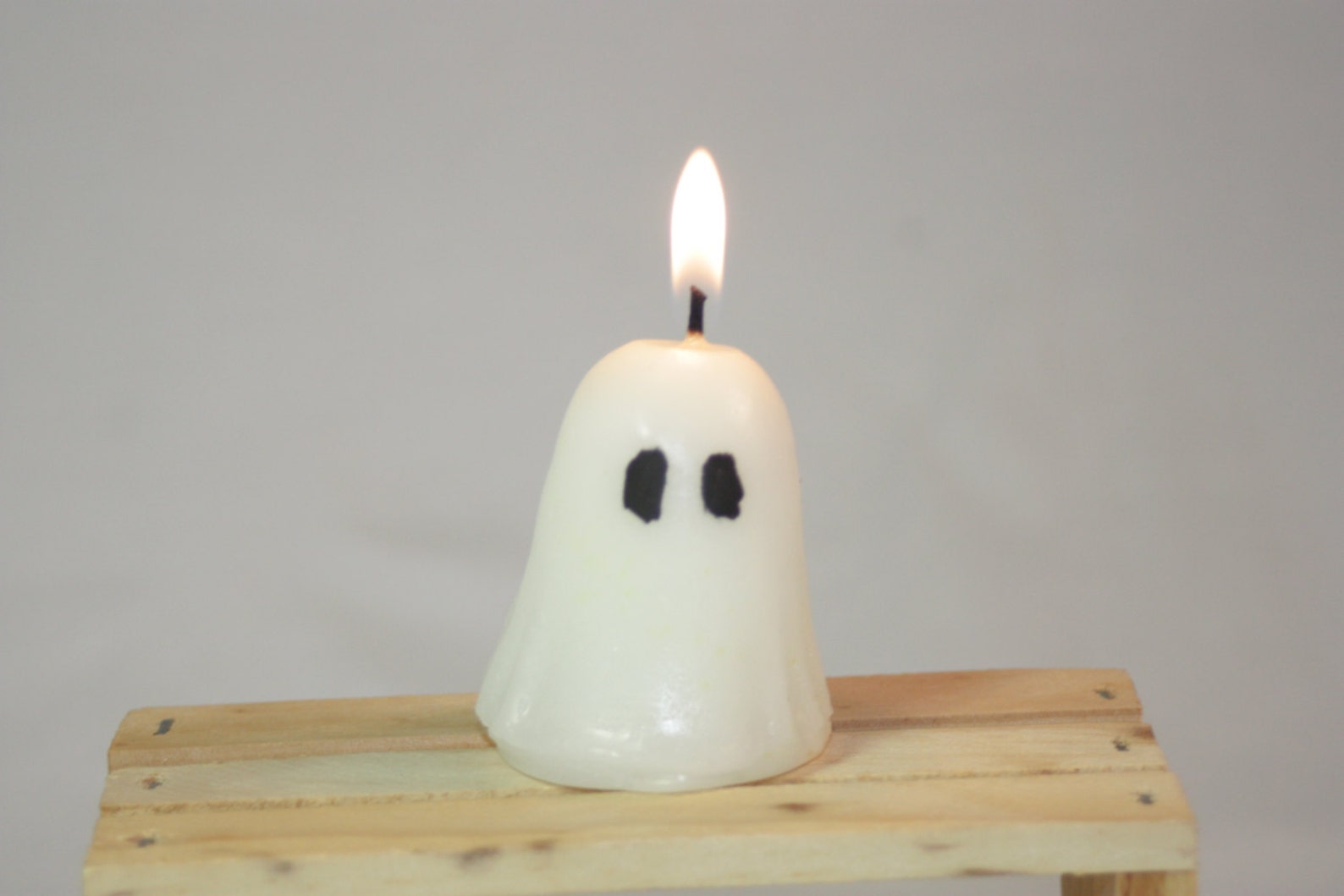 Votive Ghost Candle Halloween Ghost Decoration Cute Votive Etsy Australia