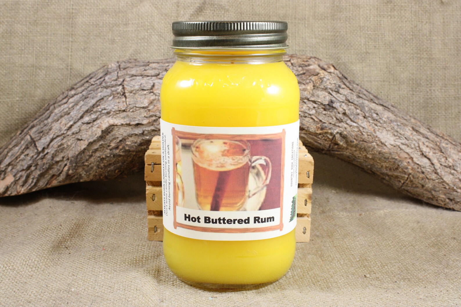 Hot Butter Rum Candle and Wax Melts Highly Scented Beverage Etsy
