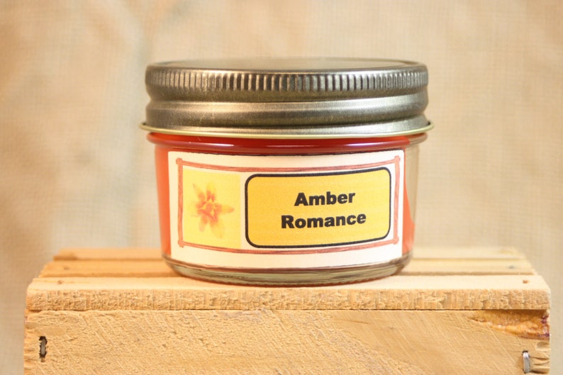 Amber Romance Candle and Wax Melts Female Fragrance Scent Etsy
