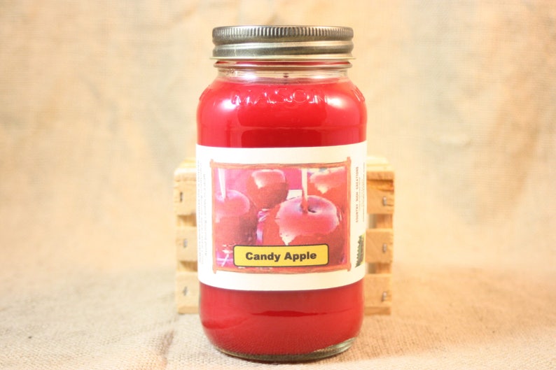 Candy Apple Scented Candles and Wax Melts Candy Scent Candle Etsy