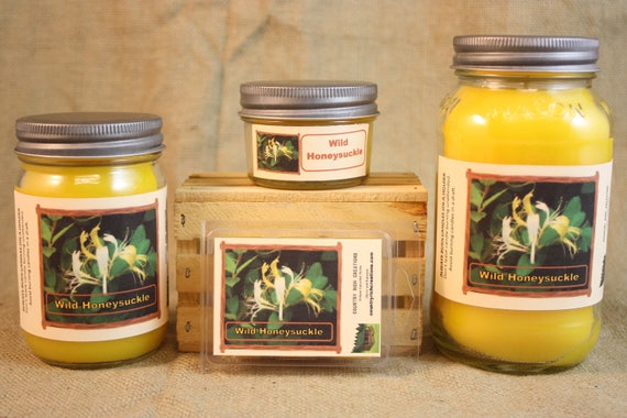 wild honeysuckle candle