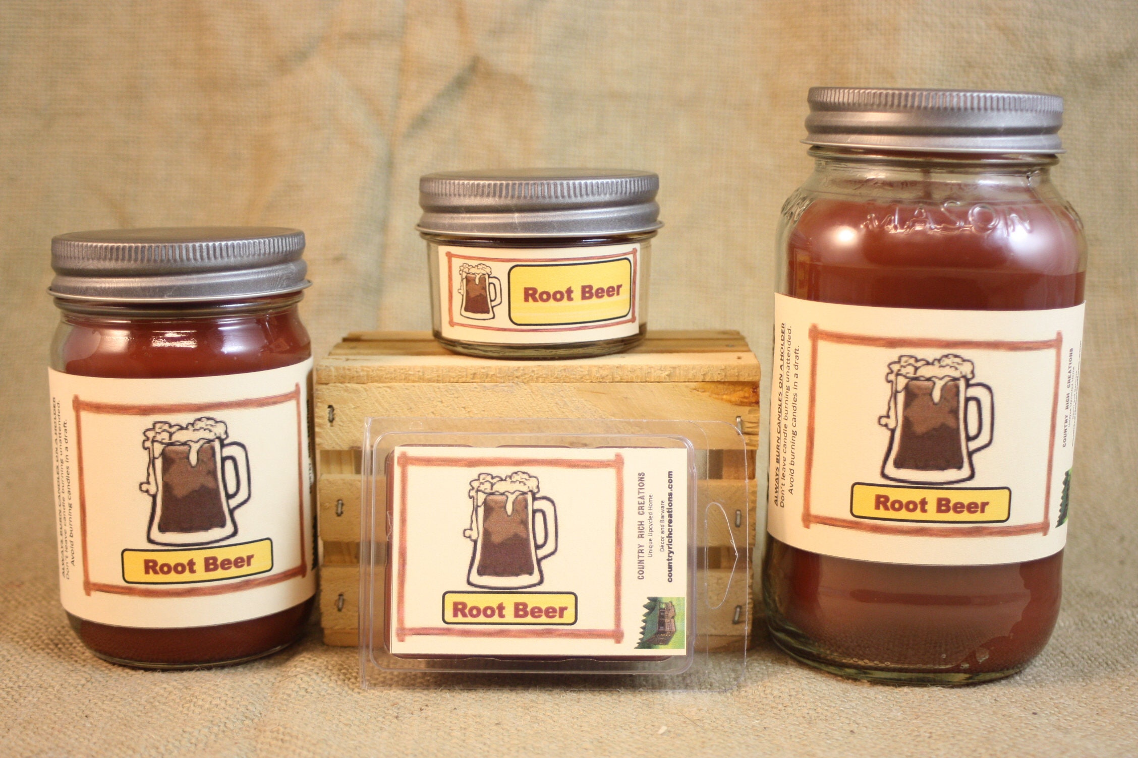 Root Beer Candle and Wax Melts Beverage Scent Candle Highly Etsy
