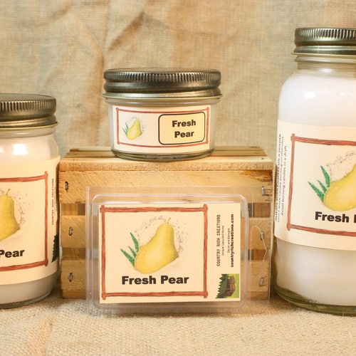 Fresh Raspberry Scent Candles and Wax Melts Fruit Scent Etsy