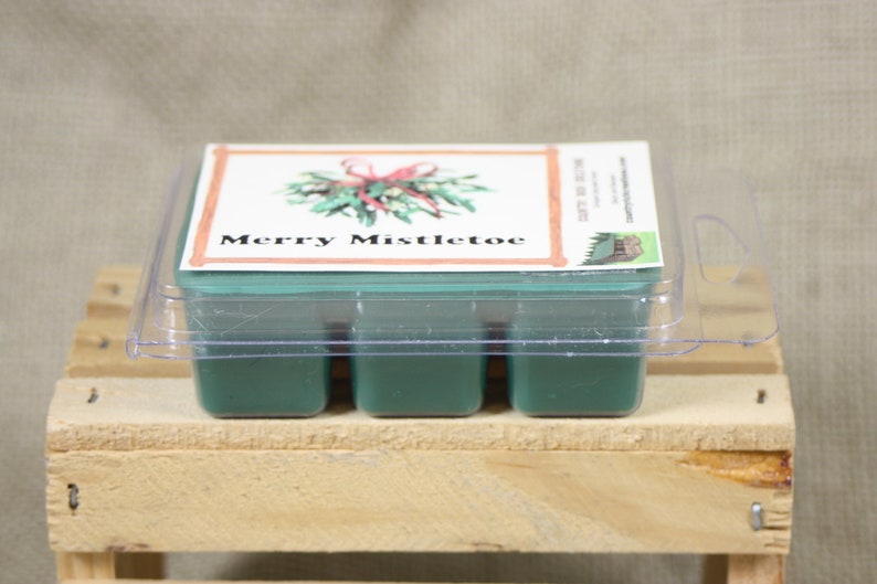 Merry Mistletoe Candle and Wax Melts Christmas Scent Candle Etsy