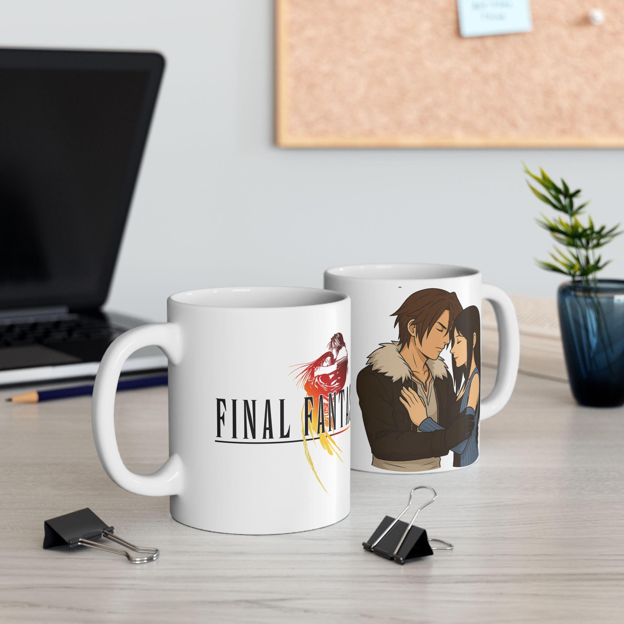 その他 FINAL FANTASY VIII Moonba MUG Final Fantasy VIII 8 Moomba Mug Cup Square 1999 Limited Edition