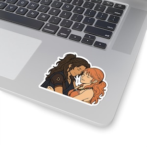 Fang & Vanille Final Fantasy XIII Kiss-Cut Sticker FFXIII FF13