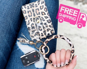 key ring with wallet