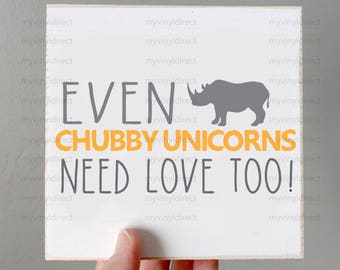 Chubby Unicorns Need Love Too Digital Cutting File • 1 Design • Vector • Cut File • svg • eps • ai • studio • Instant Download