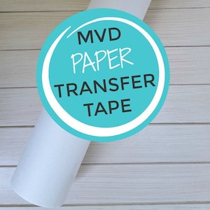 Red Grid Paper Transfer Tape Sheets Your Choice of Size Perfect for Vinyl  Crafts With Silhouette Cutter 