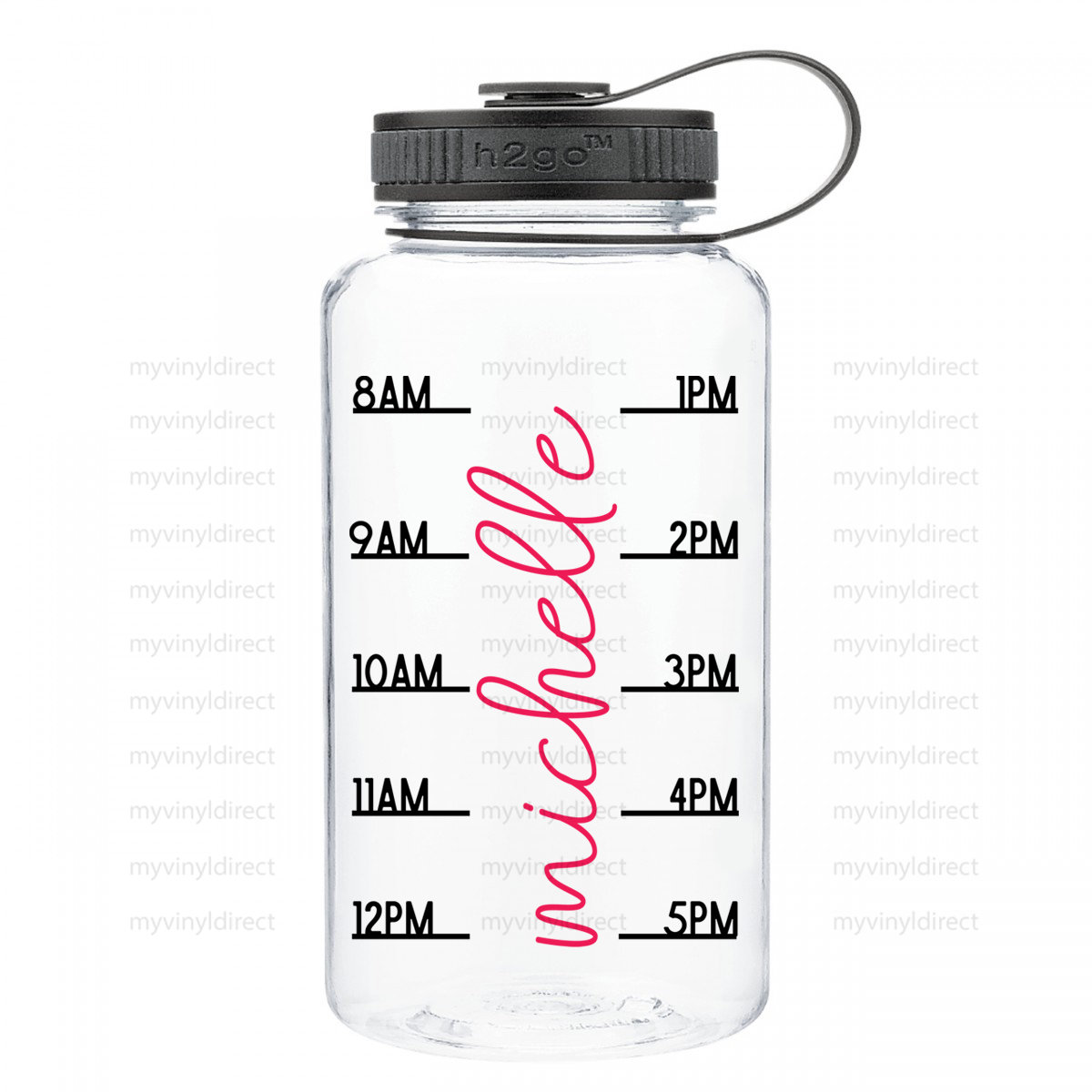 Make Your Own Water Bottle Markings Digital Cutting File Etsy