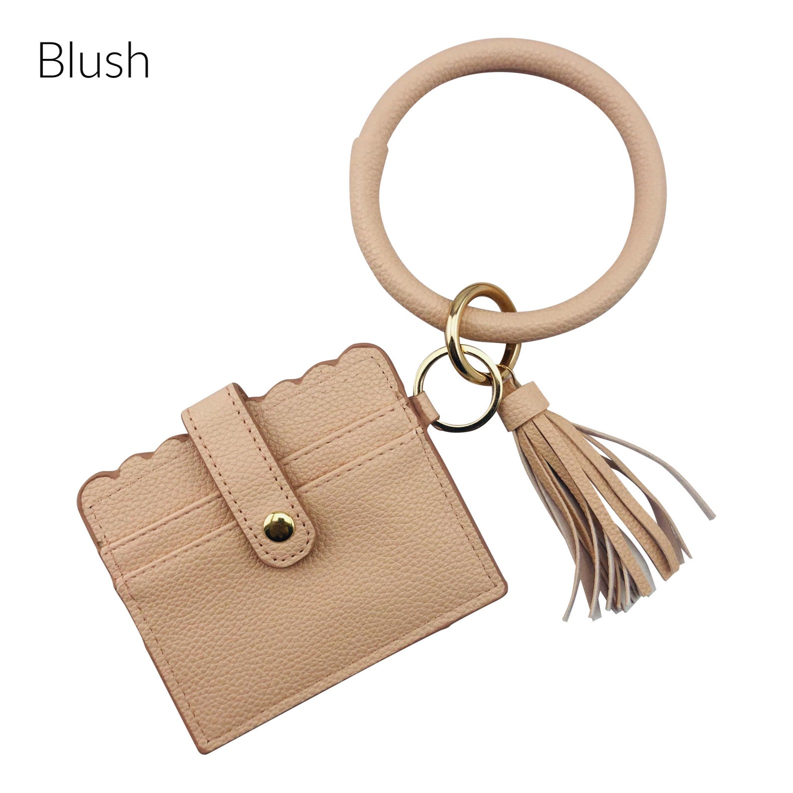 FREE SHIPPING ID Wallet Key Ring Bangle Boutique Style Etsy