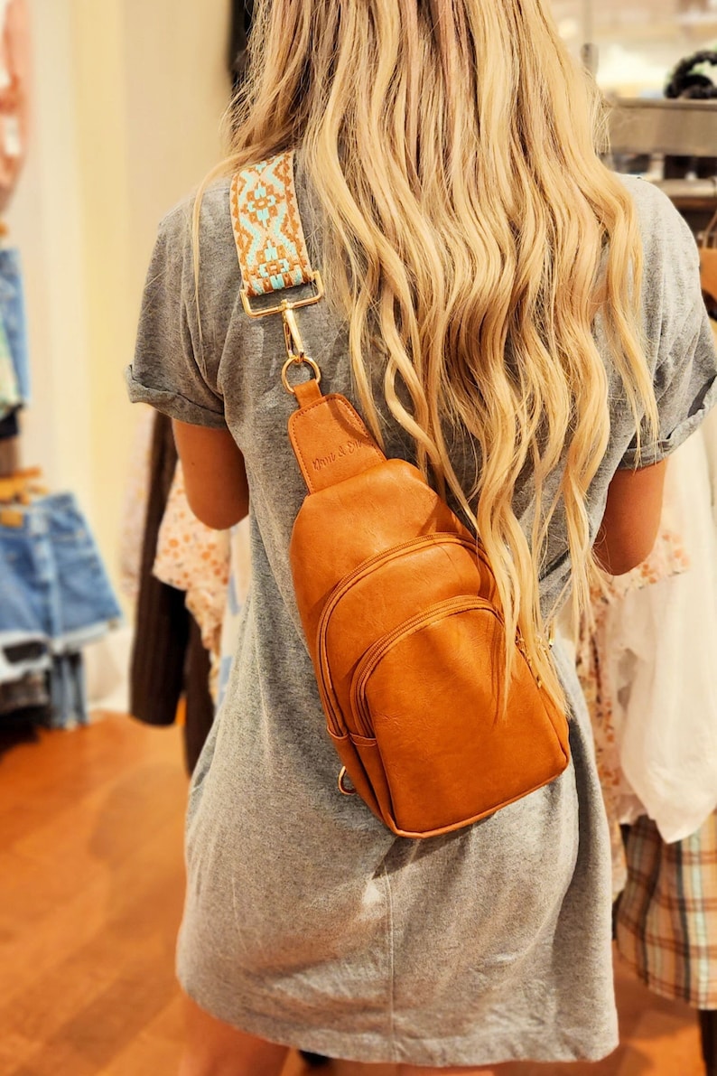 MYLAH Dani & Em ORIGINAL Sling Crossbody Bag Embroidery Etsy