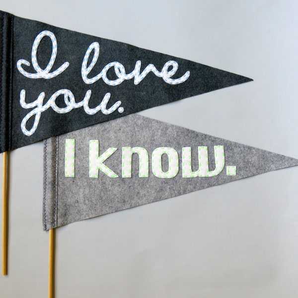 Star Wars Pennant Flags - Grey - Mr & Mrs Wedding, Save the Date, Ceremony, Photo Booth prop New Design