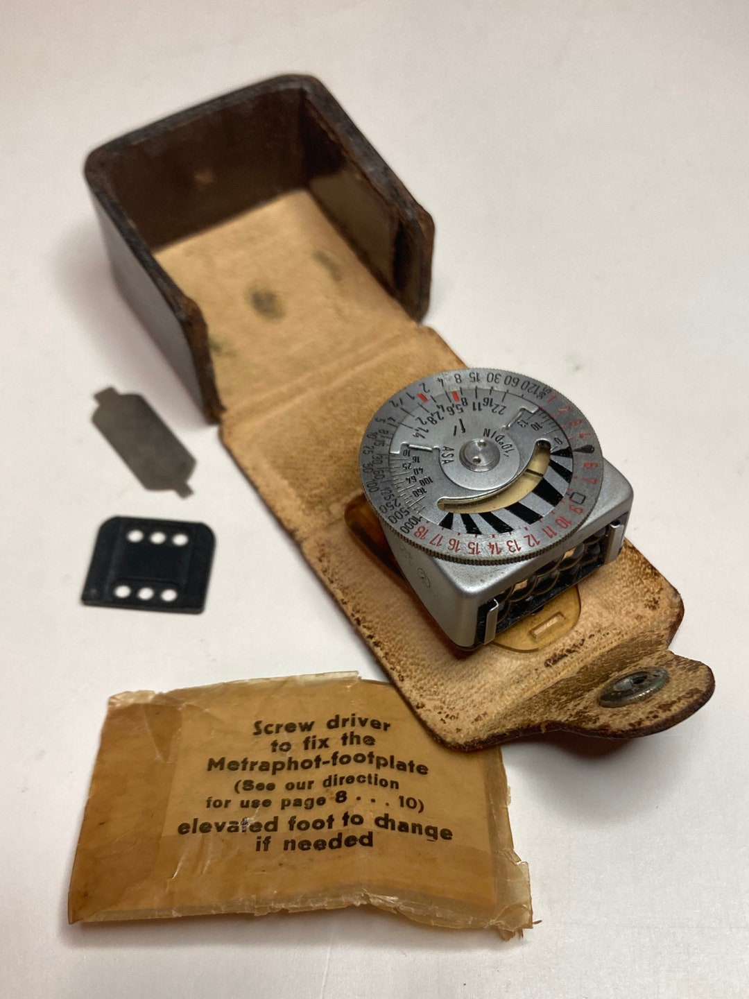 German Metraphot 2 Photography Light Meter Etsy