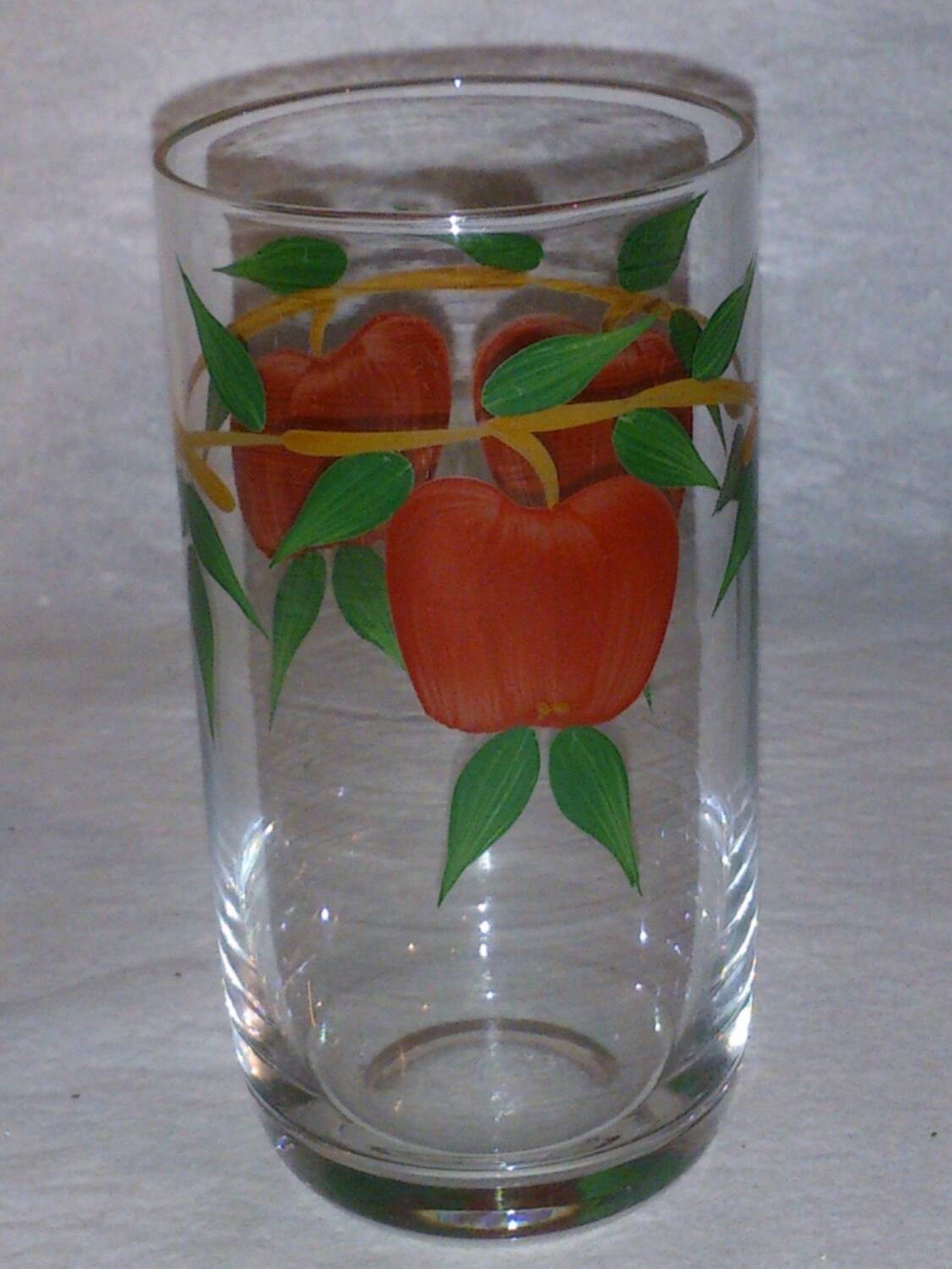 Franciscan Apple Imperial Glassware Tumbler Etsy