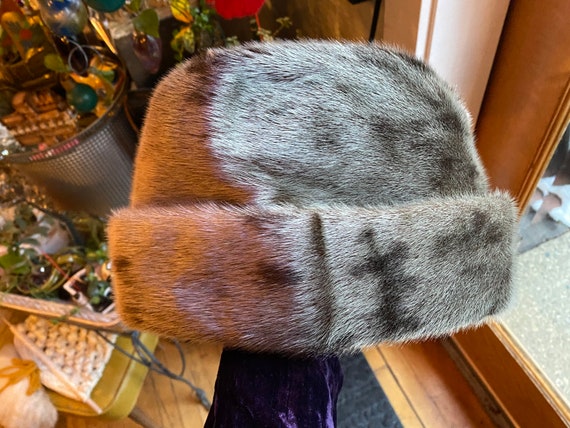 Authentic Vintage Faux Fur and Insulated Winter H… - image 6