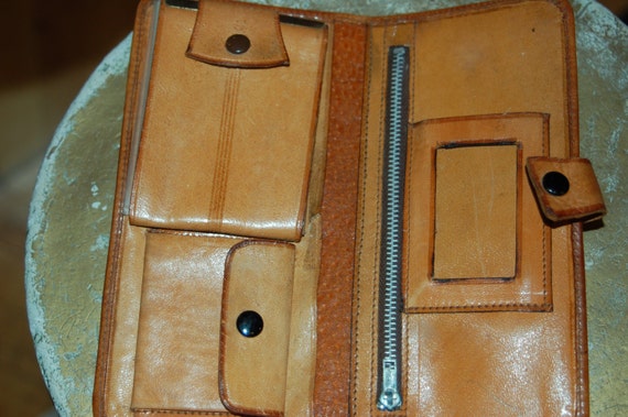 Genuine Hand-Tooled Leather Wallet - image 4