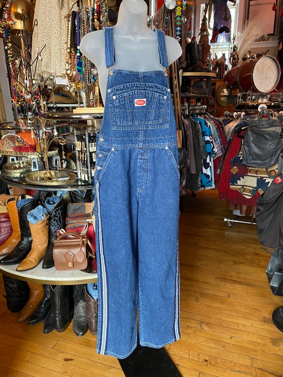 90’s Blue Denim Overalls Women’s Large