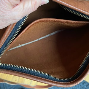Authentic Vintage Coach British Tan Leather Basic Bag Clutch - Etsy