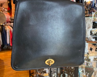 Authentic Coach Vintage Bag 9715 Black Legacy Companion Purse