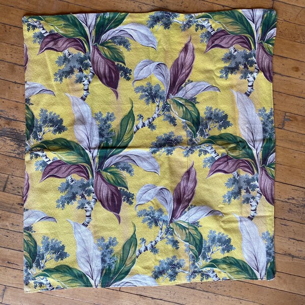 Vintage Bark Cloth Etsy