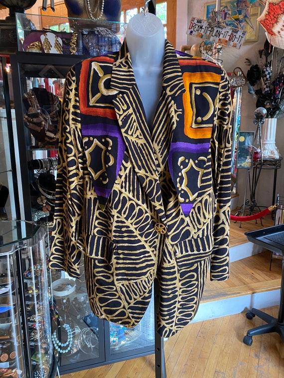 Vintage graphic jacket Gem