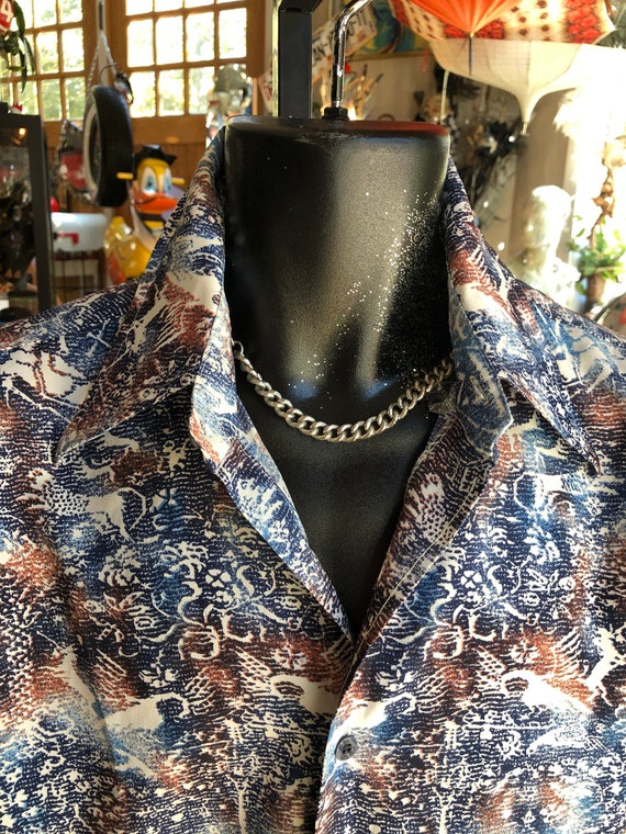 70’s Disco Poly Unicorn Shirt Medium