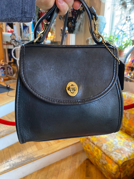Vintage coach regina black Gem