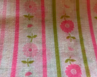 Vintage valance sheer cotton