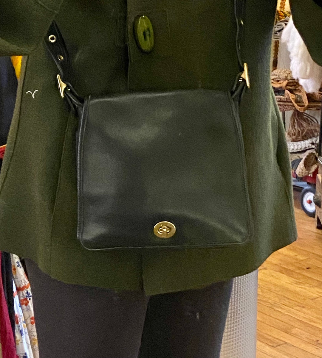 Authentic Coach Vintage Bag 9715 Black Legacy Companion Purse Etsy