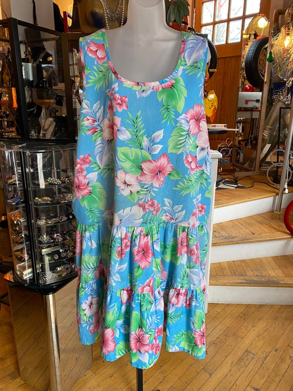 80’s Floral Dress or Mumu