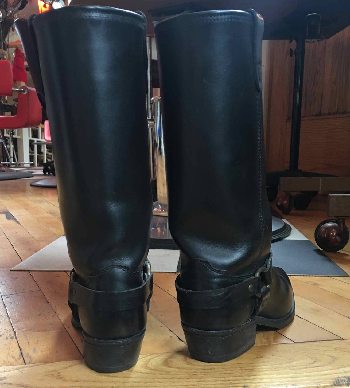 harness boots womens
