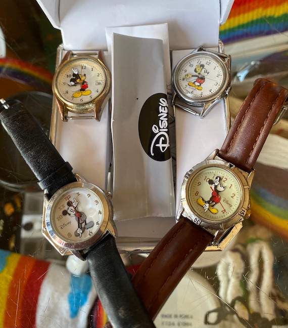 Lot of 4 Disney Wrist Watches