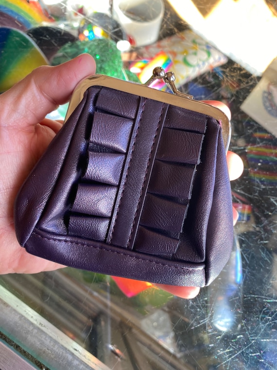 Coin Pouch, A Classic Vegan Coin Purse