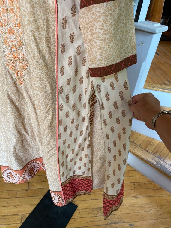 70’s Vintage Cotton Hippie Dress - image 4