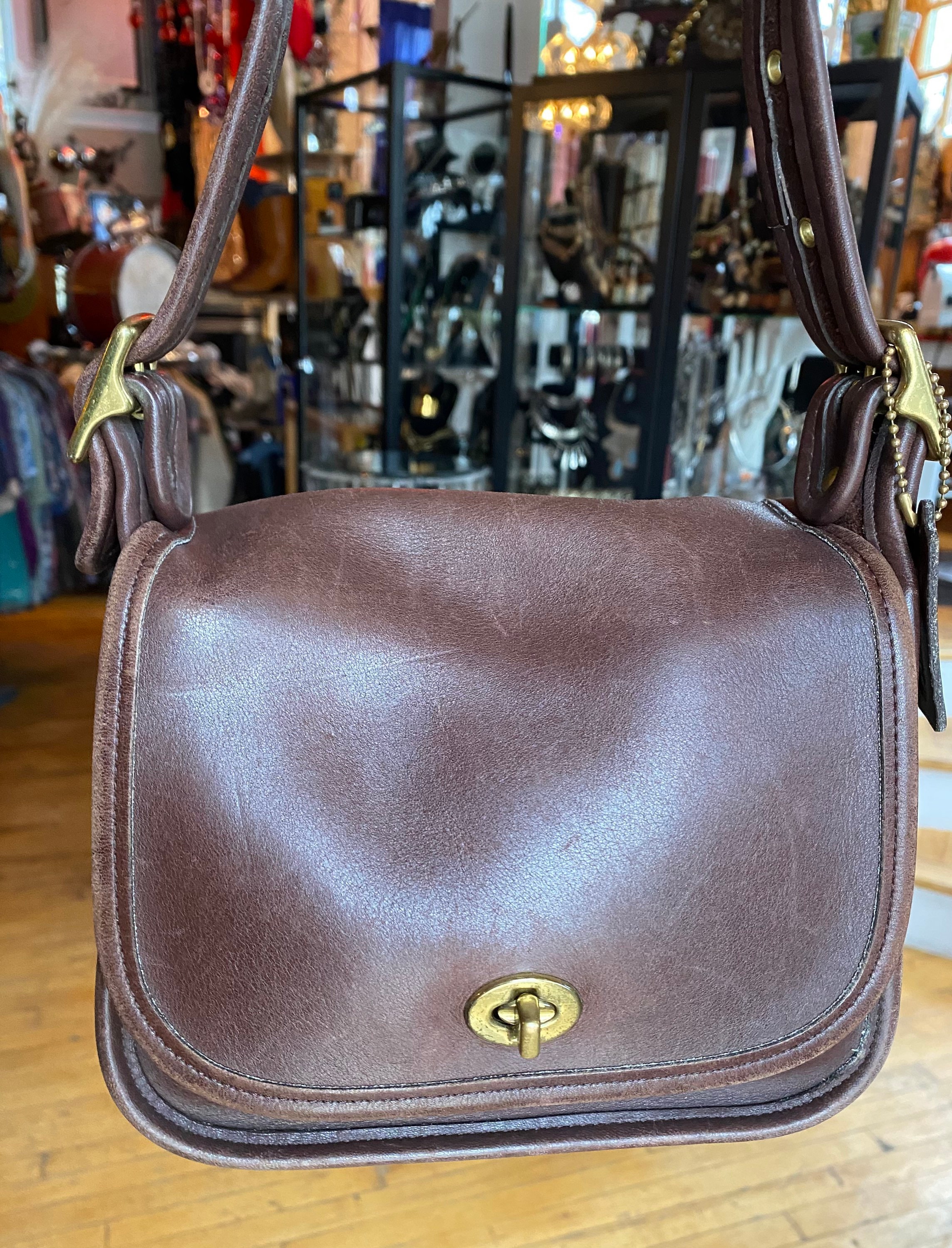 Indulge Designer Resale Boutique - Vintage Coach Legacy Companion Flap  Crossbody!! Price $49.99 We are open 12-5 today!!