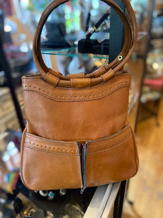 70’s leather purse