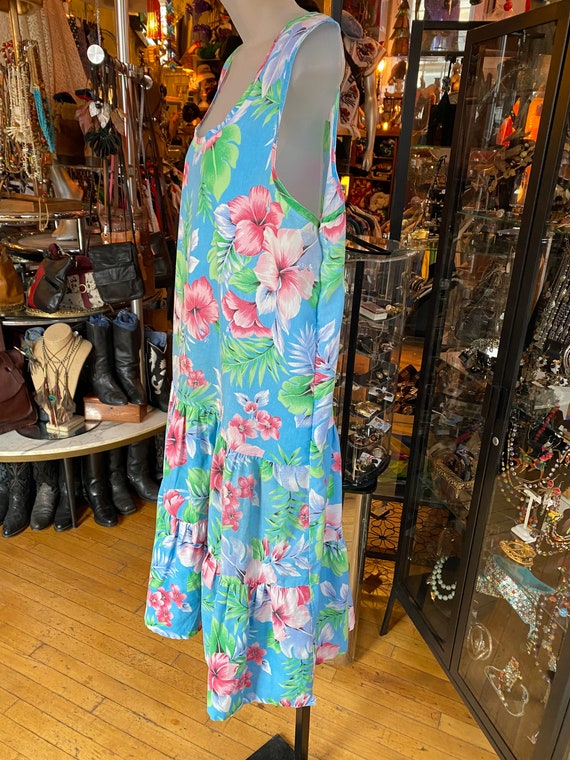 80’s Floral Dress or Mumu - image 2