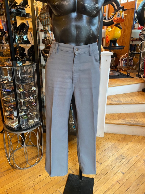 vintage 1970s levis grey Gem