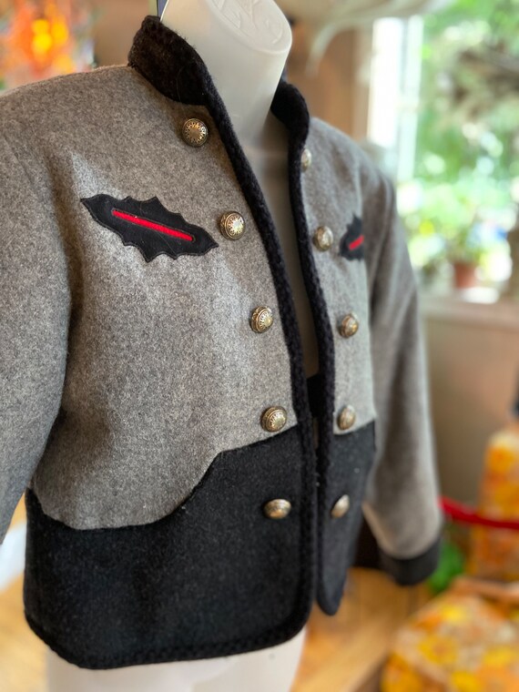 Vintage wool Austrian style jacket