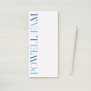 Notepad, Personalized Notepads, Memopad, Stocking Stuffer, Mom Gift